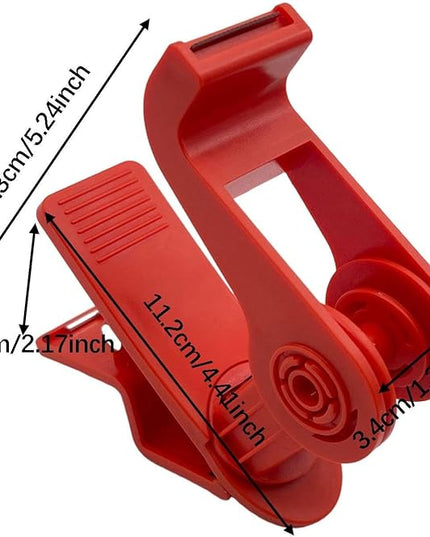Milageto Desktop Tape Dispenser Desk Tape Holder Desk Accessories Easy Setup & Storage Flexible Rotation Tool Clamp for Gift Wrapping