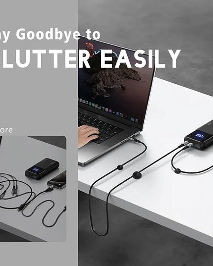 Black Cable Clips 9 PCS, Adhesive Cable Organizer Phone Charging Cord Holder, Wire Organizer for Desk