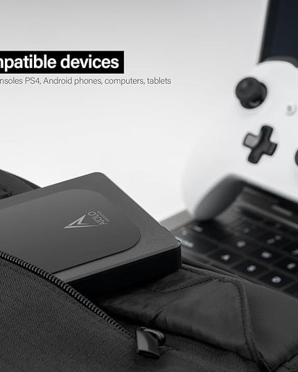 1TB External Hard Drive Ultra Slim Portable HDD-USB 3.0 USB-C for PC, Mac, Laptop, PS4, Xbox one,Xbox 360