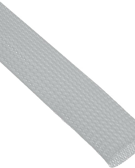 uxcell Expandable Sleeving, 1-inch 50ft Cable Sleeve, Gray