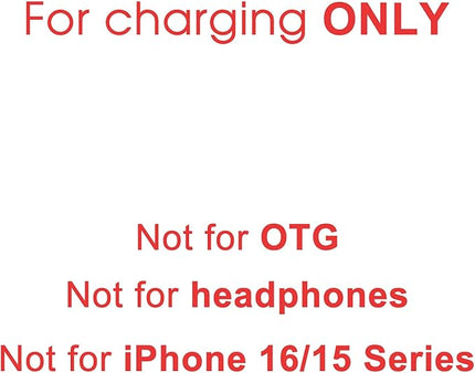 TechMatte Female USB C to Male Lightning Adapter 2 Pack 2.2A Charging Data Transfer, Compatible with iPhone 14, 13, 12, 11 Xs SE iPad iPod AirPods, Not for Audio Headphones/OTG Android Anti-Lost, Blue