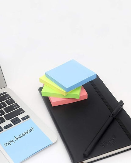 Sticky Notes 3x3, Self-Stick Notes, 36 Pads, 100 Sheets/Pad, Assorted Colors Stickies, Easy to Post Notes for Study, Works, Daily Life (36)
