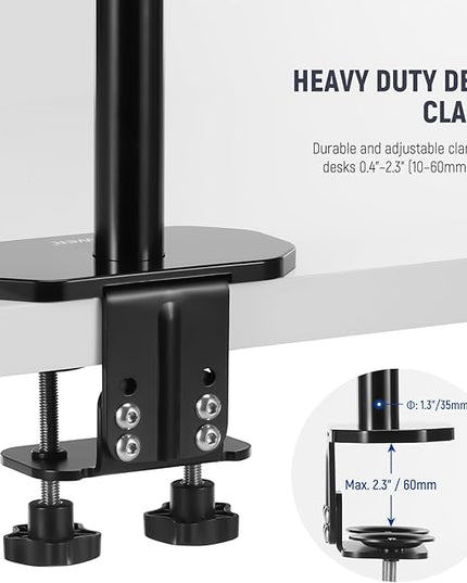 NEEWER Overhead Camera Stand Desk Mount Rig with 4 Boom Arms for Photography Video Light Ring Light Phone Mount Webcam Mic Compact DSLR for Live Streaming Broadcast Online Teaching Meeting, DS007