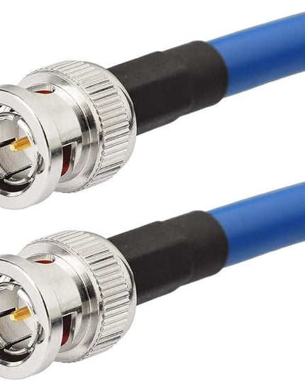 Superbat BNC SDI Cable 6ft, 3G/6G/12G (Belden 1694A) 75 Ohm BNC Male Cable Supports HD-SDI/3G-SDI /4K/8K Video,Precision SDI Jumper (1Pcs)