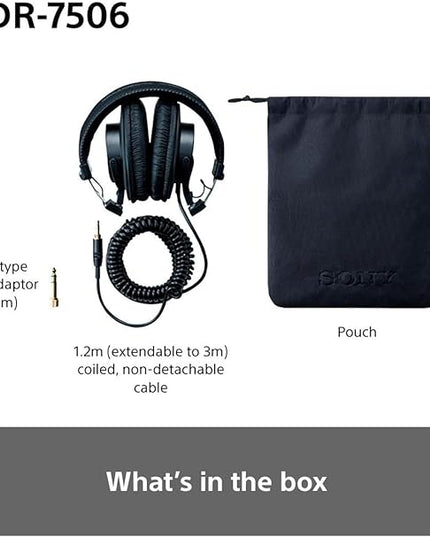 Sony MDR7506 Professional Large Diaphragm Headphone