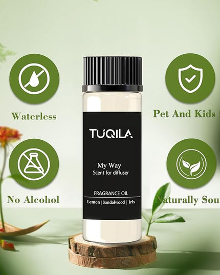 Hotel Luxury Waterless Diffuser Oil My Way 20ML Sampler, Essential Scent Oil Usage Cold Air Waterless Diffuser, Scents Oils Home Fragrance Refill