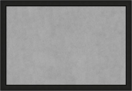 Amanti Art Black Framed Magnetic Board 27x39 Large Vision Board for use with Magnets, 100% Metal Sheet to Display Items as Office Decor or for Home Organization in mudroom, Kitchen or Kids Room