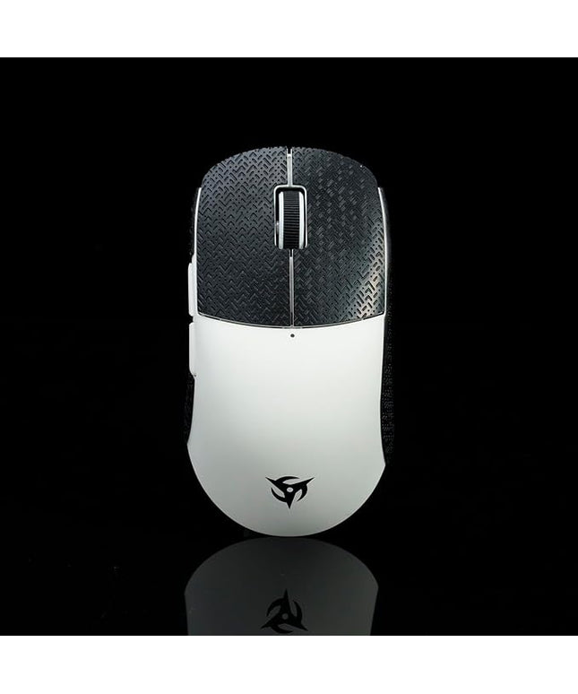 Grip Tape for Vaxee x Ninjutso Sora 4K - Anti-Slip,Enhanced Control, Sweat Resistance,Improves FPS Gaming Grip & Mouse Protection [Pre-Cut] Black 0.5mm