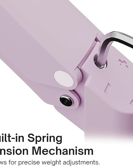 Pixio PS1S Wave Pink Single Monitor Arm Stand Desk Mount - Fits up to 32 inches Monitors and up to 19.8lbs. VESA Compatibility and Integrated Cable Management