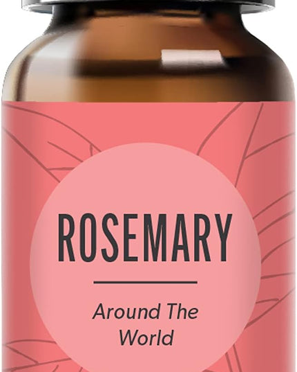 Edens Garden Rosemary Around The World Essential Oil- 100% Pure Premium Grade, Undiluted, Natural, Therapeutic, Aromatherapy, The Best for Skin, Face, Humidifiers 10 ml (.33 fl oz)