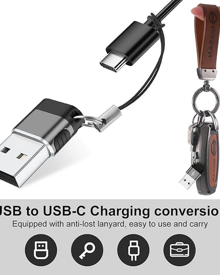 USB C Female to USB Male Adapter 6 Pack,USB to USBC Adapter,A to C Charger Converter,USB OTG Adaptor for iPhone 16 15 14,MacBook,Laptop,PC,Tablet,Phones(Grey)