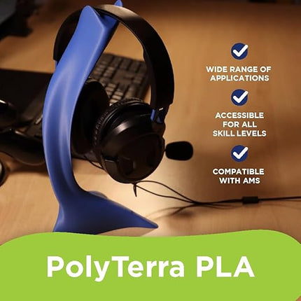 Polymaker Matte PLA Filament Peanut 1.75mm 1kg 3D Printing Filament, PolyTerra 3D Printer PLA Filament