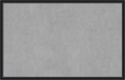 Amanti Art Black Framed Magnetic Board 21x33 Large Vision Board for use with Magnets, 100% Metal Sheet to Display Items as Office Decor or for Home Organization in mudroom, Kitchen or Kids Room