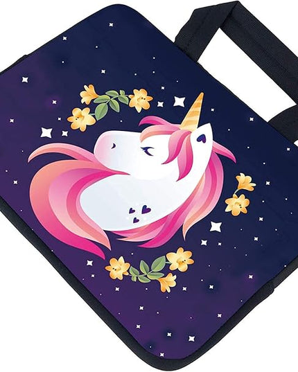AMARY Chromebook Case 11.6" 12" inch Laptop Handle Bag Neoprene Notebook Carrying Pouch Ultrabook Case Tablet Cover Fit Apple MacBook Air HP DELL Lenovo Asus Samsung (Unicorn)
