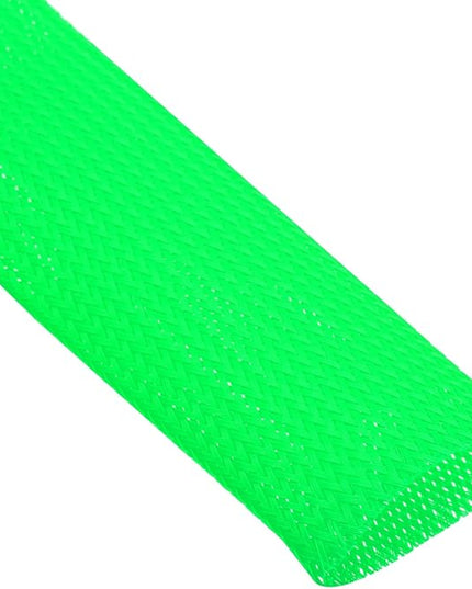 uxcell Expandable Sleeving, 2-inch 10ft Cable Sleeve, Green