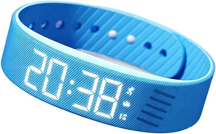 Vibrating Alarm Clock Watch, 2026 New Wristband, Rechargeable Silent Alarm for Deep Sleepers, LED Display Vibrating Alarm Watch for Elderly