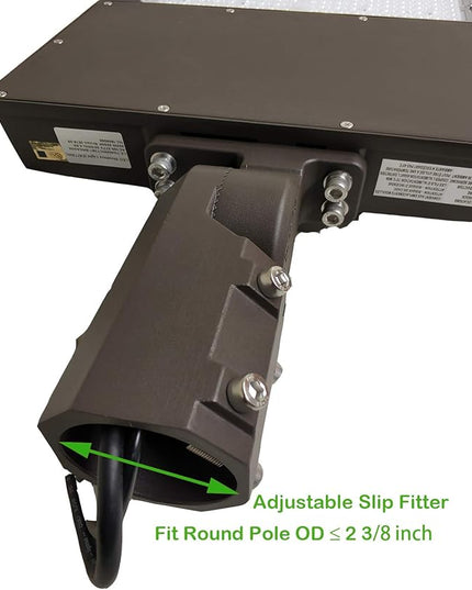 450W LED Parking Lot Lights, LED Street Area Lights, 20KV Surge Protector, 1-10V Dimmable, 1000-1500W MH Equiv LED Shoebox Lights, 63,000LM 5000K 100-277V DLC UL Certified