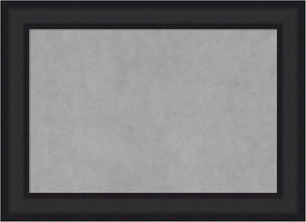 Amanti Art Black Framed Magnetic Board 21x29 Medium Vision Board for use with Magnets, 100% Metal Sheet to Display Items as Office Decor or for Home Organization in mudroom, Kitchen or Kids Room