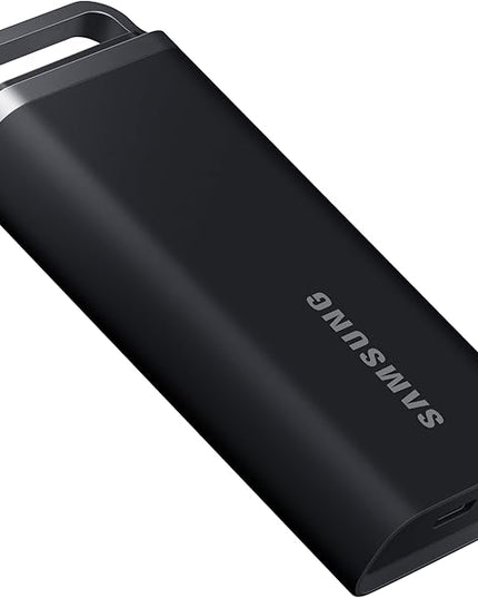 Samsung T5 EVO Portable SSD 8TB, USB 3.2 Gen 1 External Solid State Drive, Seq. Read Speeds Up to 460MB/s for Gaming and Content Creation, MU-PH8T0S/AM, Black
