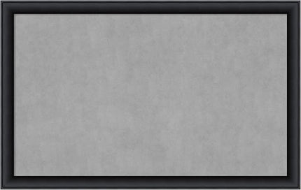 Amanti Art Black Framed Magnetic Board 27x43 Large Vision Board for use with Magnets, 100% Metal Sheet to Display Items as Office Decor or for Home Organization in mudroom, Kitchen or Kids Room