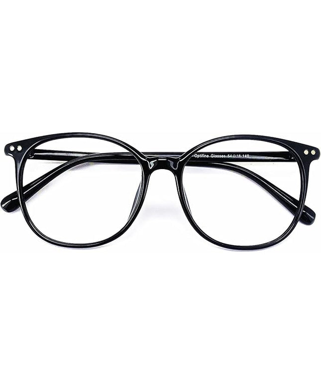 Reading Glasses Anti Blue Light Blocking Reader Oversized Frame for Women Men for Mid Big Face Anti Eyestains