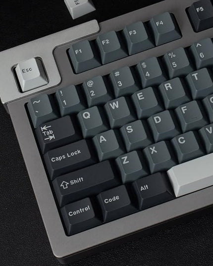 Sumgsn Apollo Keycaps 163 Keys Doubleshot Keycaps Cherry Profile Custom Keyboard Key caps Set Fit for 61/64/87/104/108 Cherry Mx Switches ISO ANSI Layout Alice Keyboard Mechanical Keyboards