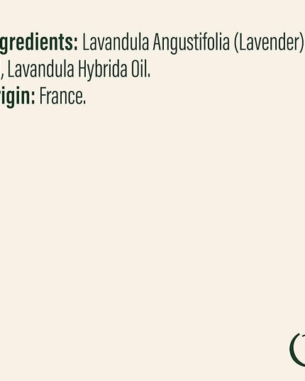 LIVEDROPS 24/7 Relaxed Lavender Essential Oil, Natural Vegan Aromatherapy for Diffuser or Diluted Skin Use, Calming Floral Herb Scent, Made in France, Bottled in USA, Clinically Tested, 10ml