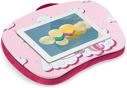 Jasenna Pets Lap Desk - Lapdesk Fits up to 11.6 Inch laptops - Drawing Table and Craft Desk (1-Unicorn)