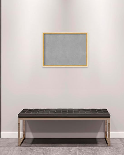 Amanti Art White Framed Magnetic Board 19x25 Medium Vision Board for use with Magnets, 100% Metal Sheet to Display Items as Office Decor or for Home Organization in mudroom, Kitchen or Kids Room