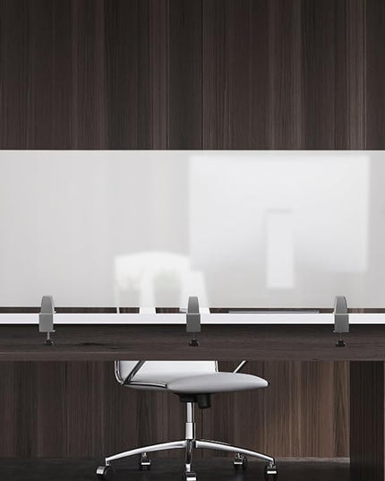 Desk Divider for Students and Desk Privacy Panel, 60 * 22 * 2In Acrylic Desk Partition, Office Partitions and Ideal Cubicle Light Shield for Office/Classroom Cubicle