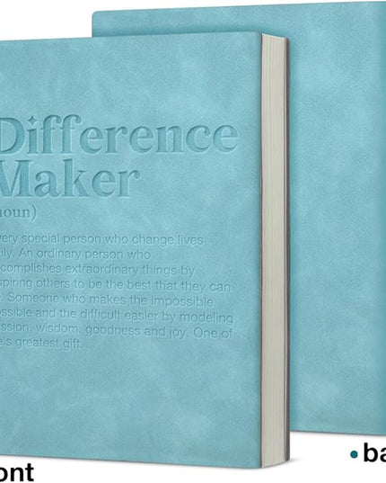 Difference Maker Notebook, Gifts for Leader Boss Coworkers, Employees Appreciation Gift, Journals for Writing Travel Business Work