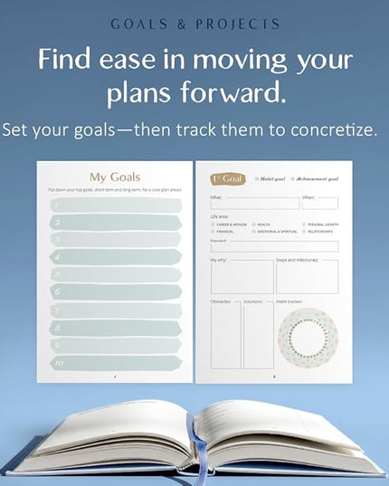 The ADHD Planner for Adults - Undated Daily & Weekly ADHD Journal for Disorganized People, 90 Days - Habit Tracker, Record Emotions & Mood - Academic Goals - Structure & Focus for Adults Brains