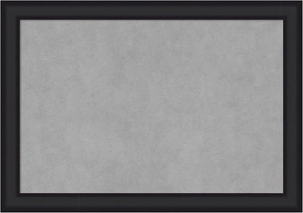 Amanti Art Black Framed Magnetic Board 19x27 Medium Vision Board for use with Magnets, 100% Metal Sheet to Display Items as Office Decor or for Home Organization in mudroom, Kitchen or Kids Room