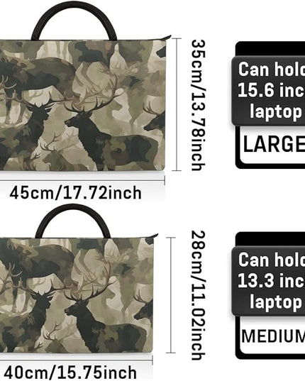Hsnar 15.6 Laptop Case Briefcase Handbag with Accessory Pocket Slim Laptop Bag Laptop Sleeve
