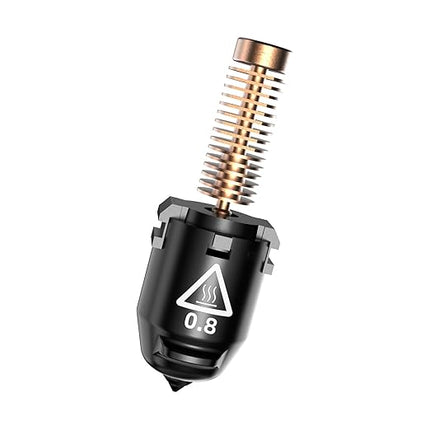 FLASHFORGE Adventurer 5M Pro Nozzle, 0.8mm Hardened, 280℃ High Flow 32mm³/s for Stable High-Speed Printing, Compatible with Adventurer 5M Hotend, Perfect for High-Strength Filaments