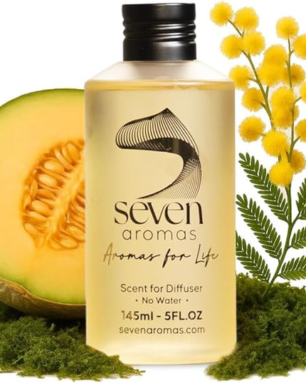 SevenAromas Hotel Scent Diffuser Oil, Luxury Hotel-Inspired Essential Oil for Aromatherapy & HVAC Diffusers – Premium Dropper Bottle - 145 ml 5 FL oz (Hotel Hilton Soft)
