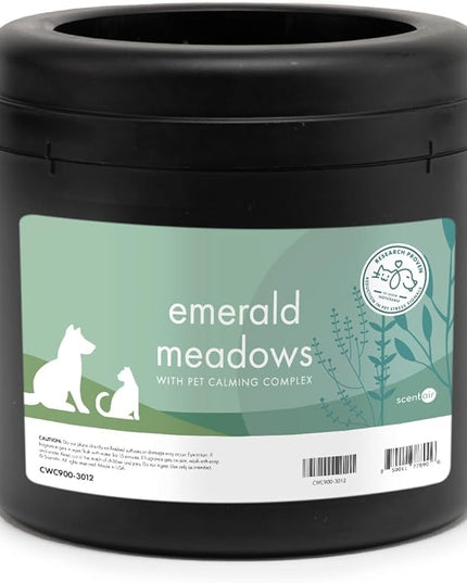 ScentAir Whisper Home Monthly Plug-in Refill, Fragrance Cartridge for Home and Office, Emerald Meadows Pet Calming