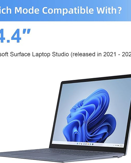 Mamol Magnetic Privacy Screen for 14.4 inch Microsoft Surface Laptop Studio, Removable Anti Spy Glare Blue Light Filter, Surface Laptop Studio 2/1 Privacy Screen Protector 14 in