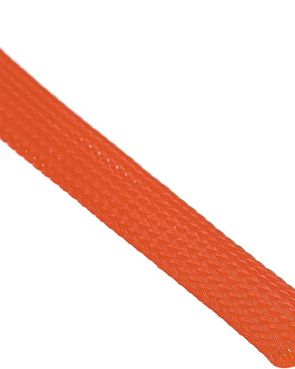uxcell PET Expandable Sleeving 25ft 1/2" Orange Cable Management Sleeve Cord Organizer for Wrap Protect Cable
