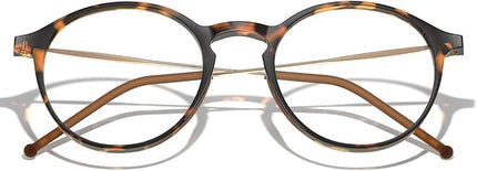 VISOONE Round Lightweight Blue Light Blocking Glasses Women Men Fashion Cute Thin Eyewear Niko