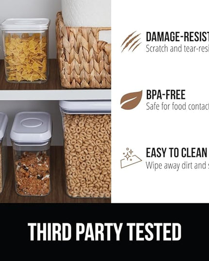 GORILLA GRIP DripGuard Shelf Liner, Non Adhesive Drawer and Kitchen Cabinet Protector, 24x240 Inch, Slip Resistant BPA Free Smooth Surface Plastic Liners for Cabinets, Bathrooms, Closets, Wood