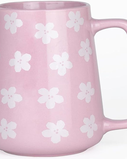 HYTYSKAR 24 OZ Extra Large Ceramic Coffee Mug, Jumbo Coffee Mugs, Big Tea Cups with a Large Handle for Office and Home, Microwave and Dishwasher Safe (24 OZ Purple)