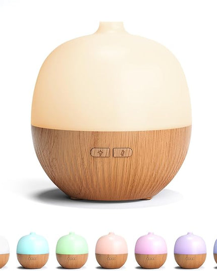 ARVIDSSON Essential Oil Diffuser, 100ml Small Aromatherapy Diffuser with Mood Light, Ultrasonic Oil Diffusers for Home, Mini Diffuser for Essential Oils, Gift for Women
