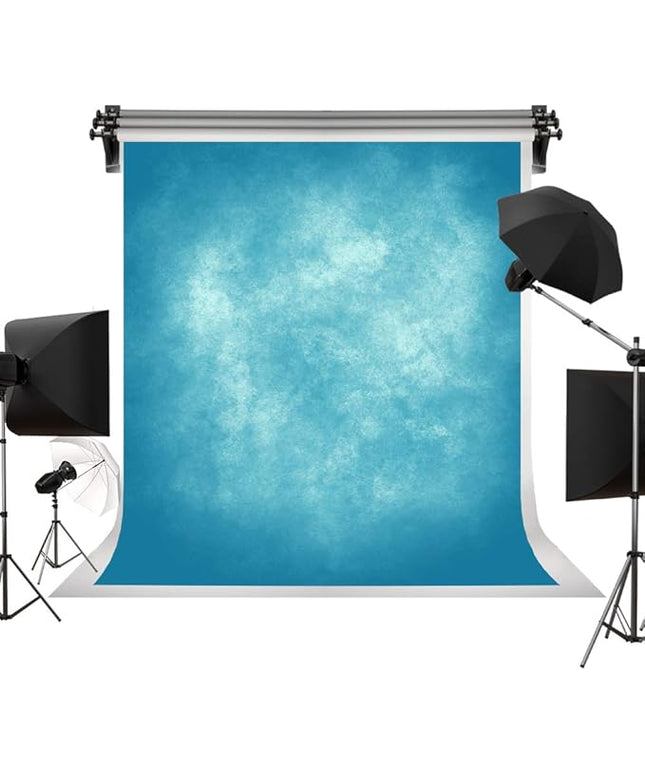 Kate 1.5x2.2m Blue Portrait Backdrops Abstract Blue Photography Backgrounds Vintage Backdrops