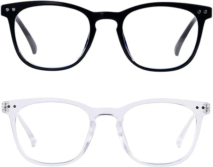 ANDWOOD Blue Light Blocking Glasses Women Men Computer Small Face Clear Bluelight Blocker Eyeglasses Frame