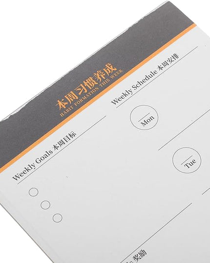COHEALI Convenient Daily Planner Notebook with Smooth Writing Premium Weekly To-do List Schedule Notepad for Office Task Organization and Efficient Management