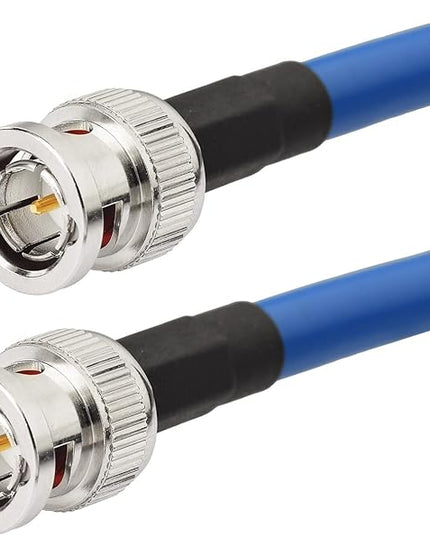 Superbat SDI Cable 200ft BNC Cable Belden 1694A + 3G/6G SDI Cable Spool Supports 3G-SDI/6G-SDI/4K/8K SDI Recorder Camera Monitor Router Audio Gateway Sync Broadcast etc.