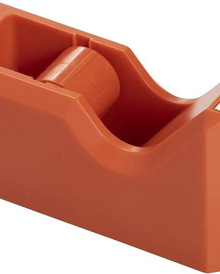 JAM PAPER Colorful Desk Tape Dispensers - Orange - Sold Individually