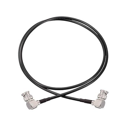 Superbat 3G/6G/12G SDI Cable 3ft BNC Cable 75 Ohm Thin Precision SDI Video Cable Right Angle Supports HD-SDI/3G-SDI/4K/8K Monitor Surveillance Camera CCTV System