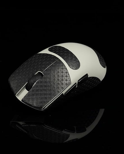 Grip Tape for Lamzu Maya X - Anti-Slip,Enhanced Control, Sweat Resistance,Improves FPS Gaming Grip & Mouse Protection [Pre-Cut] Black Thin 0.3mm